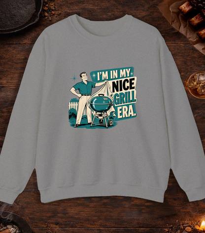 Nice Grill Era Crewneck - Sport Grey