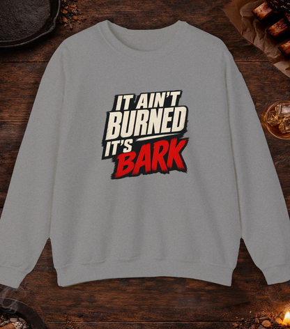 Not Burned Bark Crewneck - Sport Grey