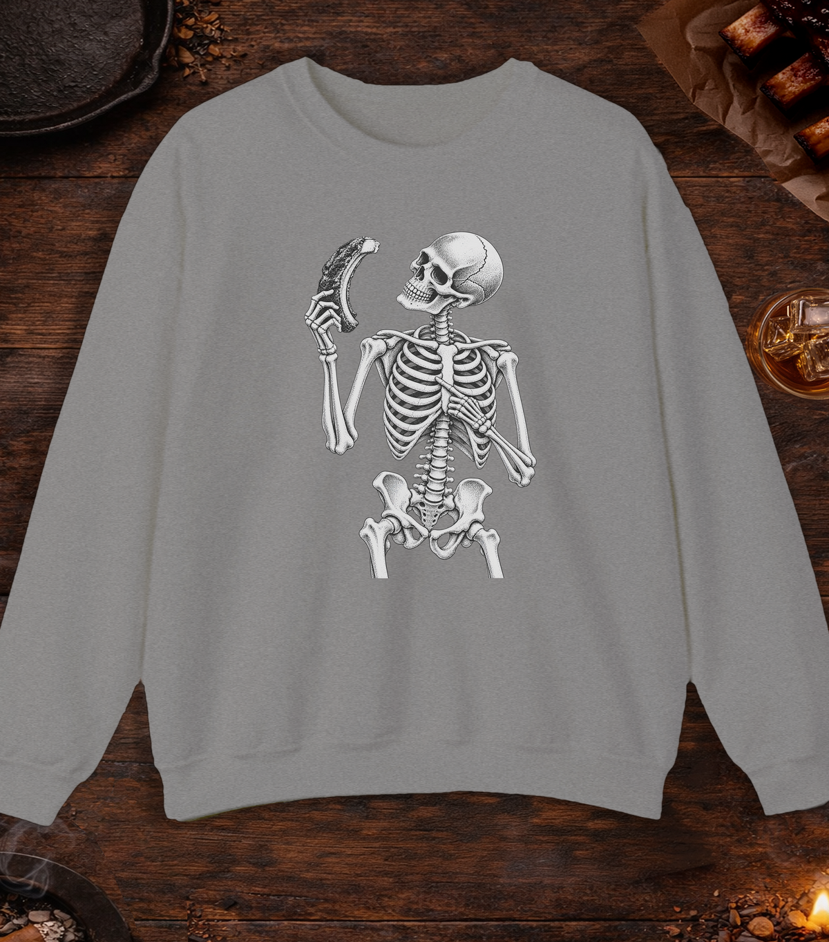 Skeleton Rib - Sport Grey