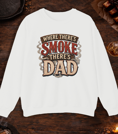 Where There's Smoke Crewneck - White