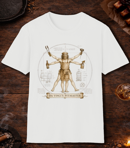 Da Vinci's Pitmaster T-Shirt - White