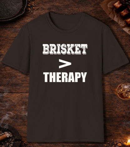 Brisket Greater Than T-Shirt - Dark Chocolate