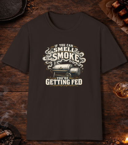 If You Smell Smoke T-Shirt - Dark Chocolate