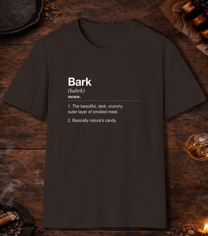 Bark Definition T-Shirt - Dark Chocolate