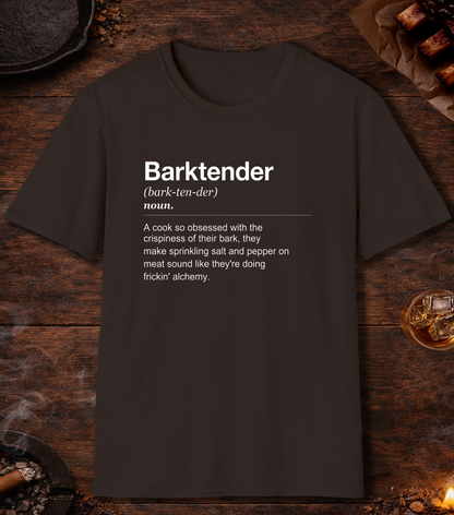 Barktender Definition T-Shirt - Dark Chocolate