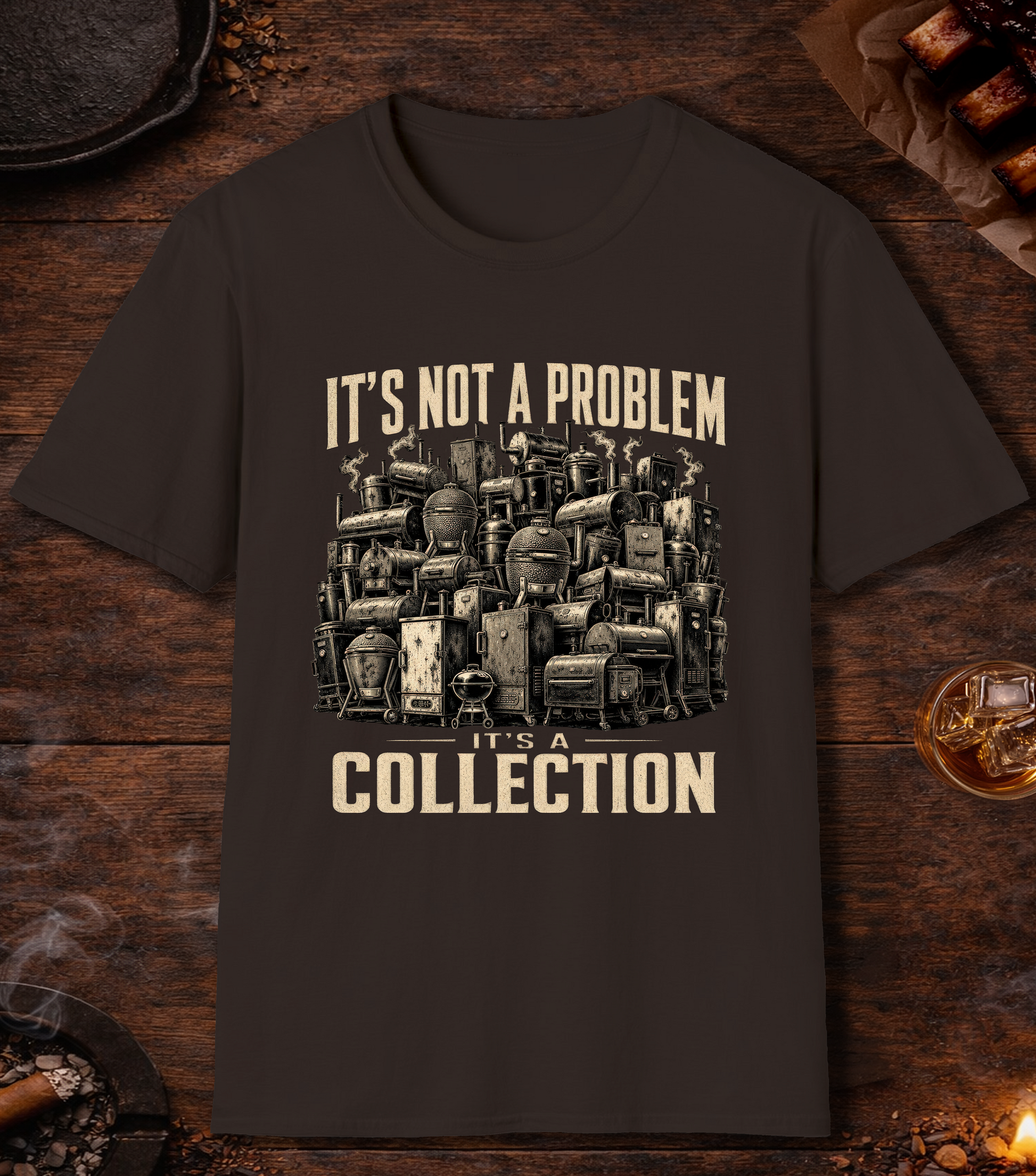 Its A Collection T-Shirt - Dark Chocolate