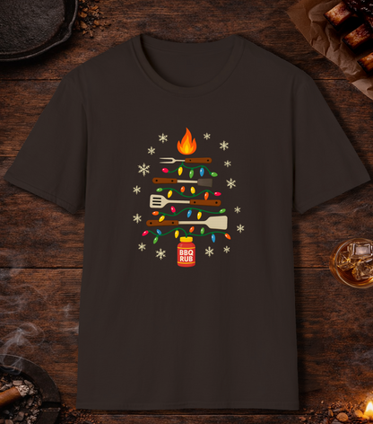 Christmas Tree T-Shirt - Dark Chocolate