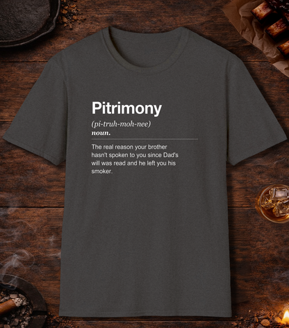 Pitrimony Definition T-Shirt - Dark Heather