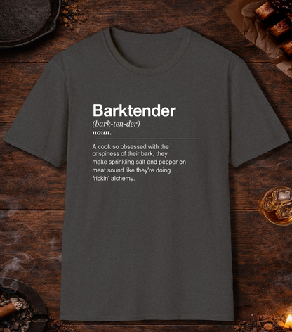 Barktender Definition T-Shirt - Dark Heather