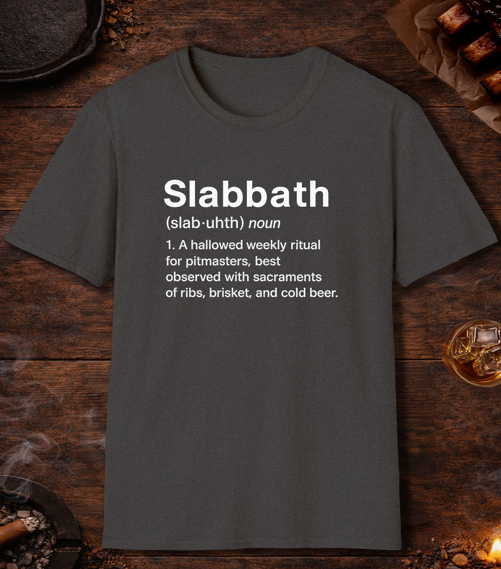 Slabbath Definition T-Shirt - Dark Heather