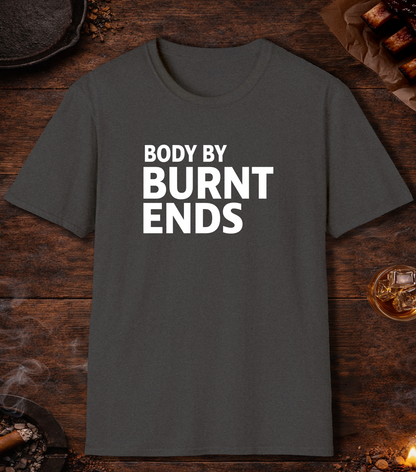 Body By Burnt Ends T-Shirt - Dark Heather