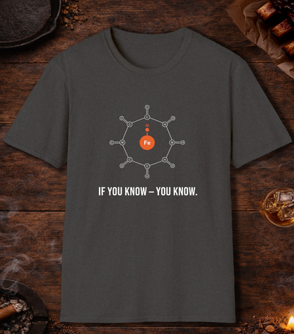 Smoke Ring T-Shirt - Dark Heather