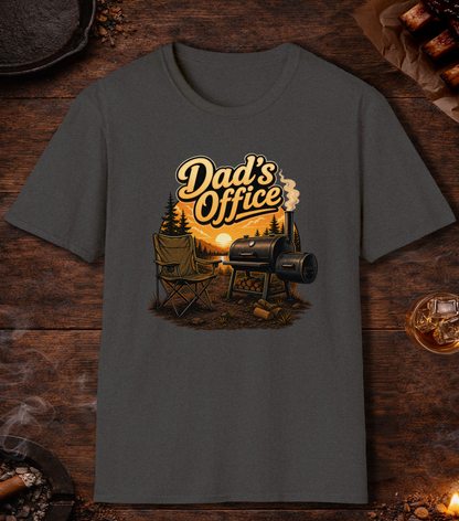 Dad's Office T-Shirt - Dark Heather