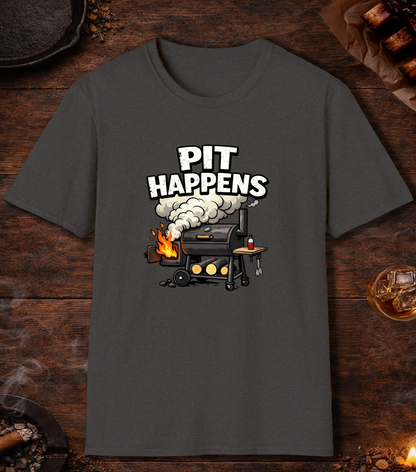 Pit Happens T-Shirt - Dark Heather