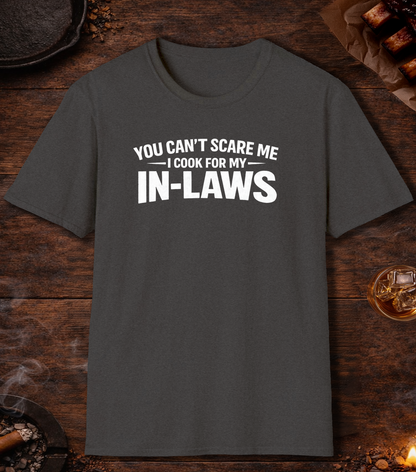 Cook For My In Laws T-Shirt - Dark Heather