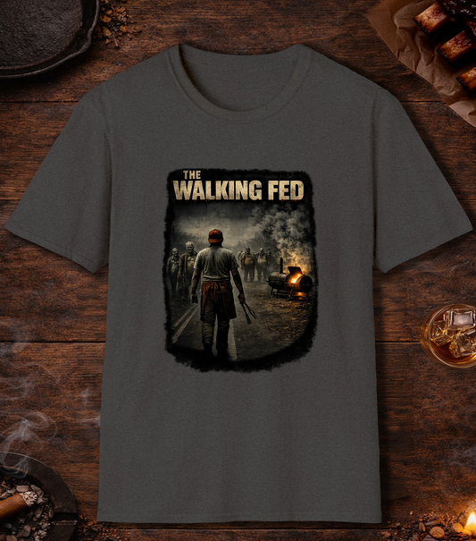 The Walking Fed Parody T-Shirt - Dark Heather