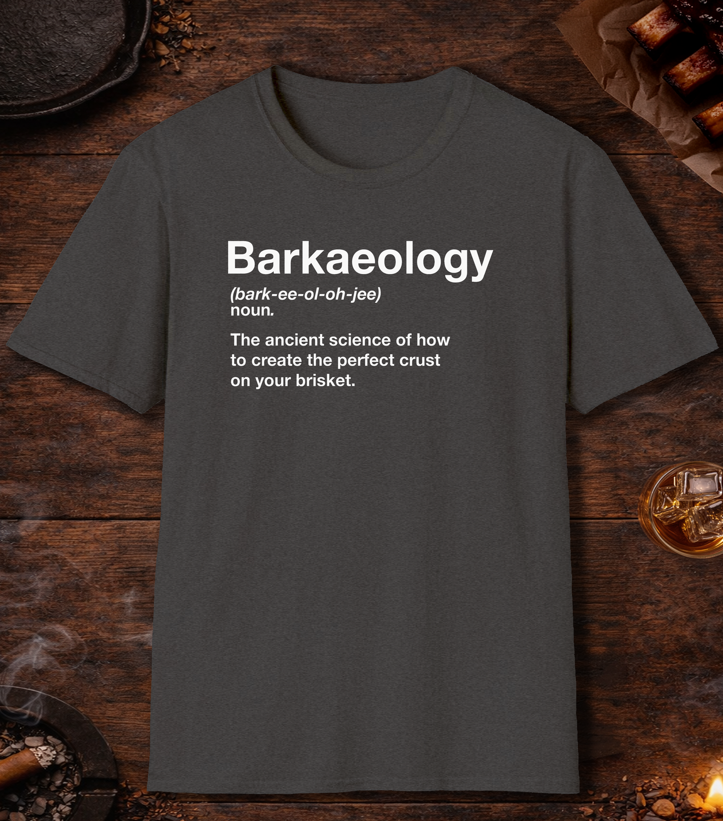 Barkaeology T-Shirt - Dark Heather