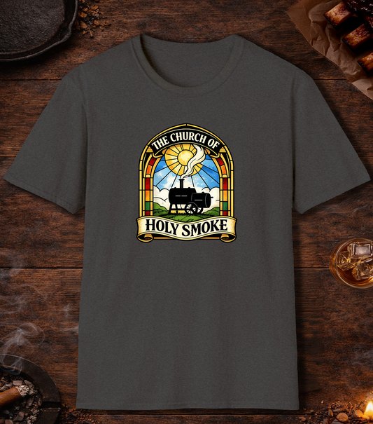 Church Holy Smoke T-Shirt - Dark Heather
