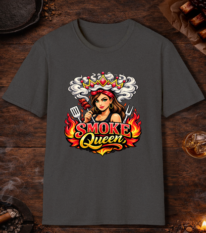Smoke Queen T-Shirt - Dark Heather