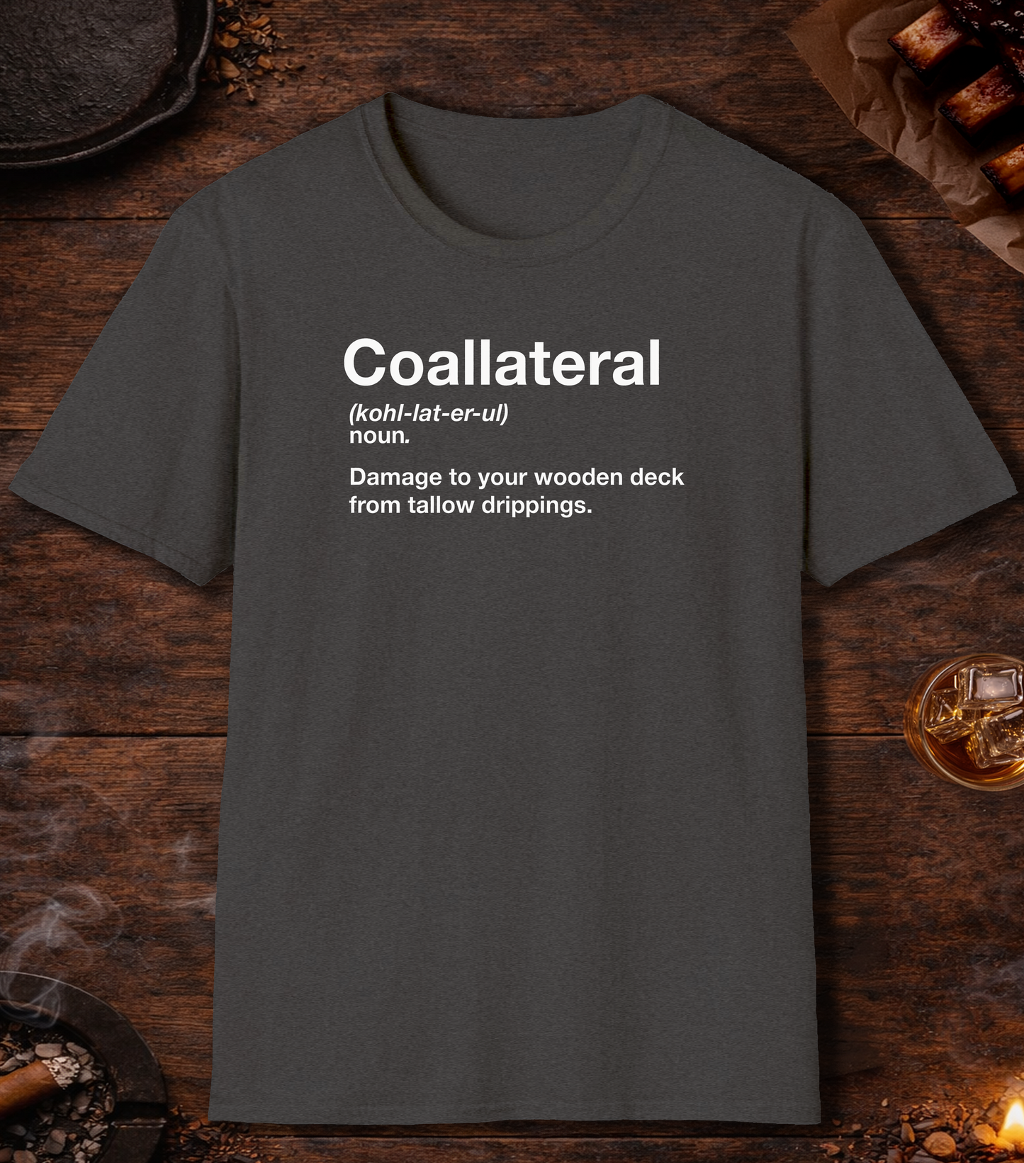 Coallateral T-Shirt - Dark Heather