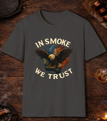 In Smoke We Trust T-Shirt - Dark Heather