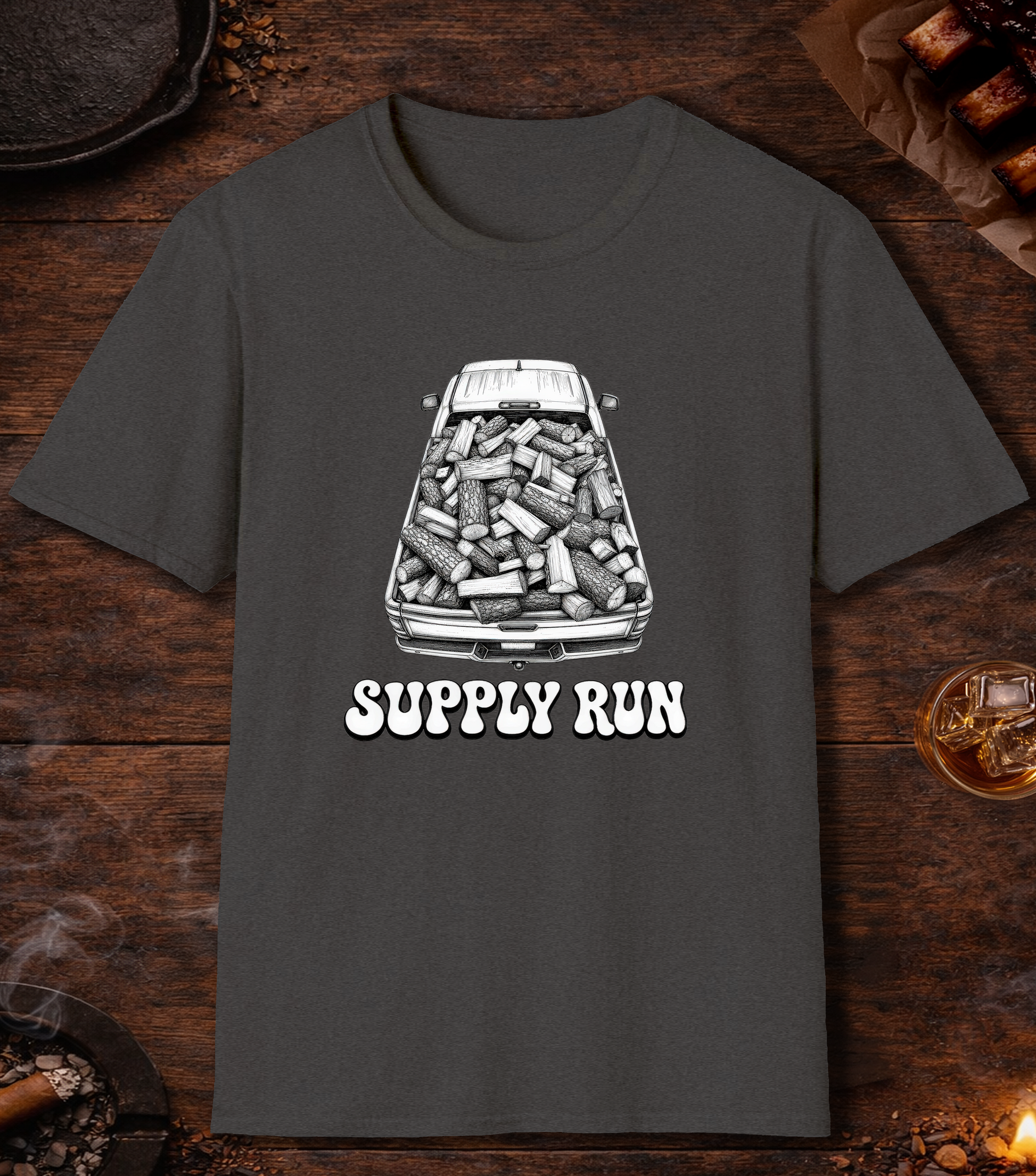 Supply Run T-Shirt - Dark Heather