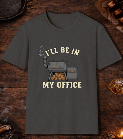 Ill Be In My Office T-Shirt - Dark Heather