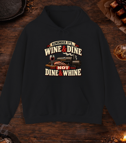 Dine And Whine - Black