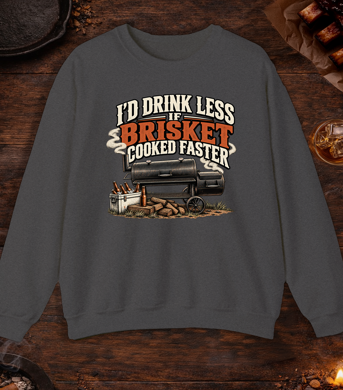 Drink Less - Dark Heather