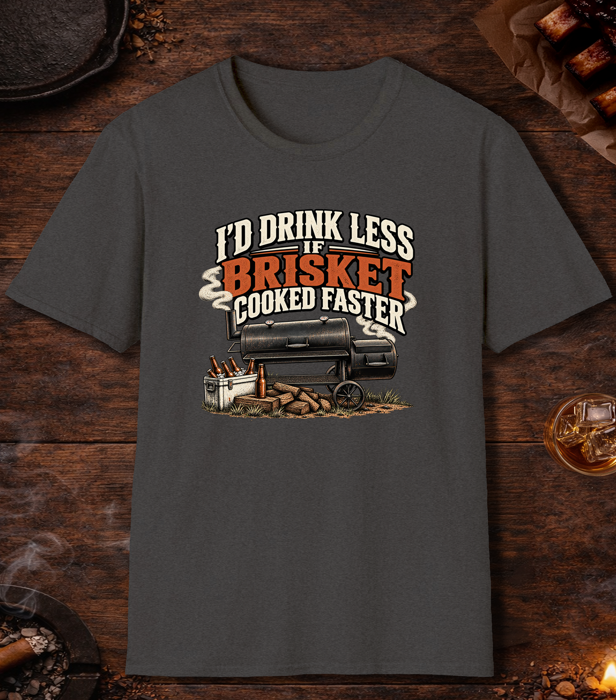 Drink Less - Dark Heather