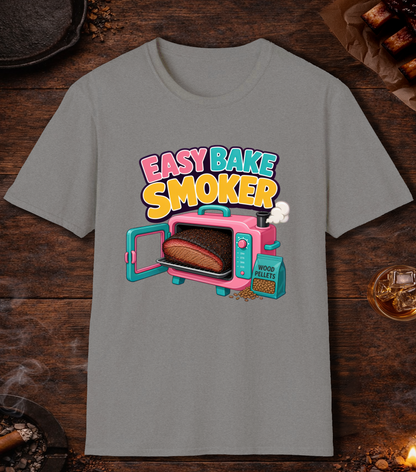 Easy Bake Smoker T-Shirt - Sport Grey