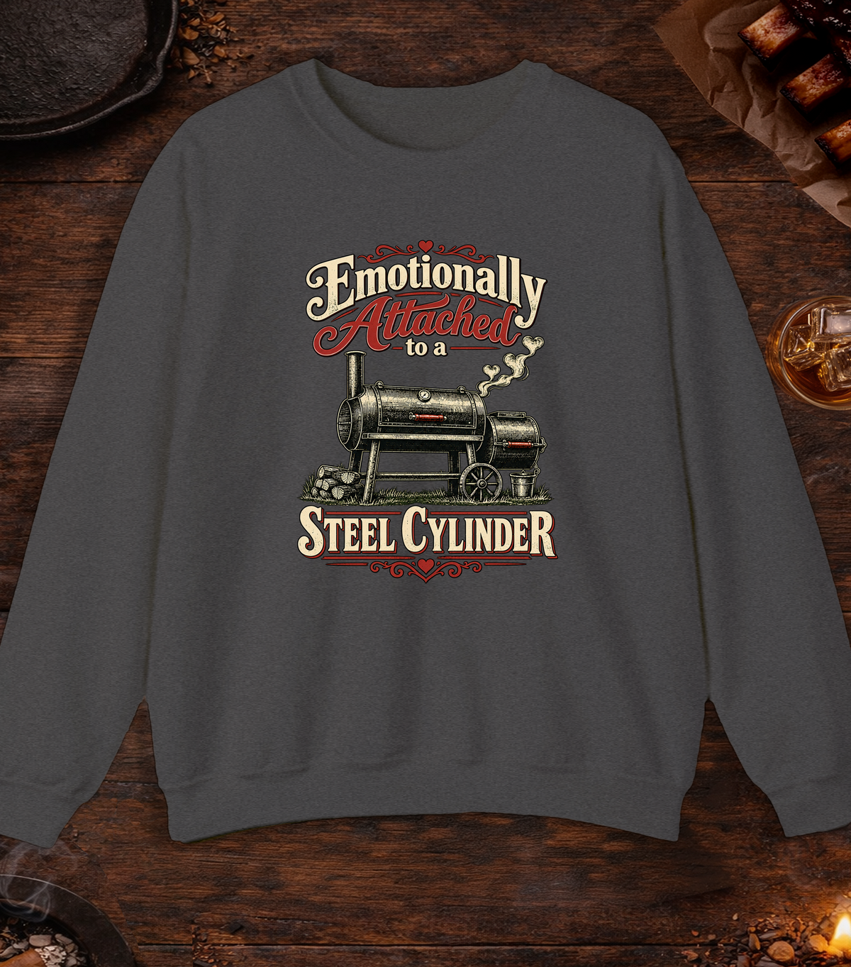 Emotionally Attached - Dark Heather