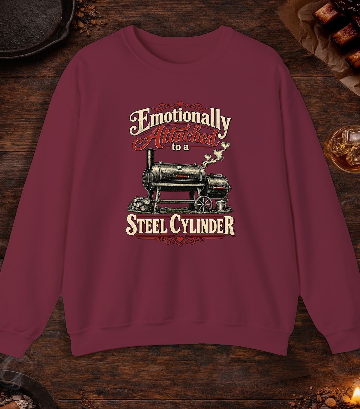 Emotionally Attached - Maroon