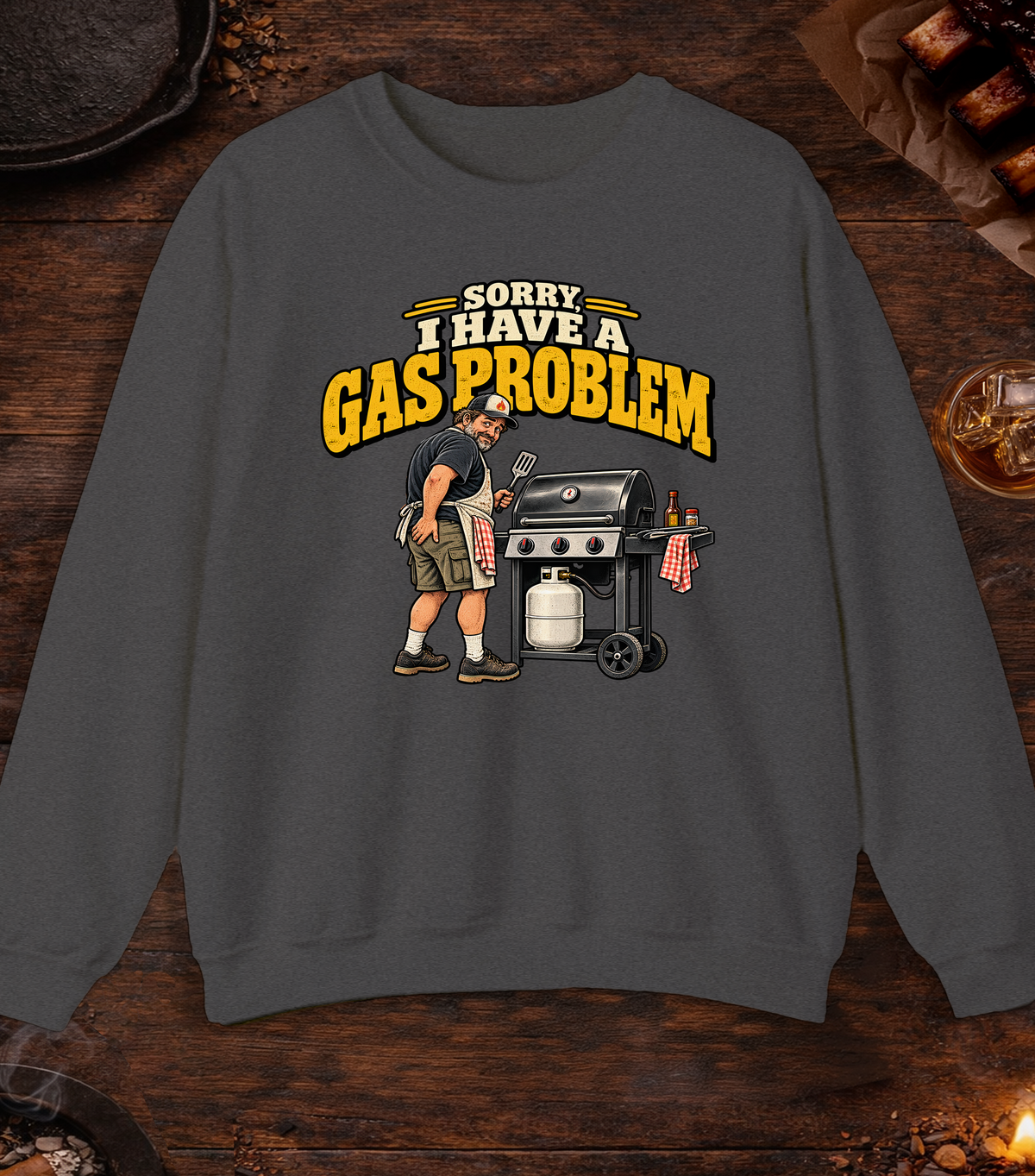 Gas Problem - Dark Heather