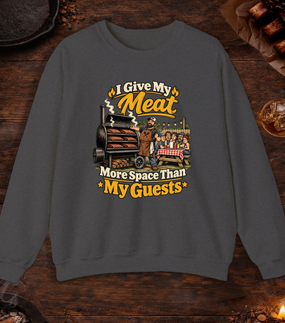 Give Meat Space - Dark Heather