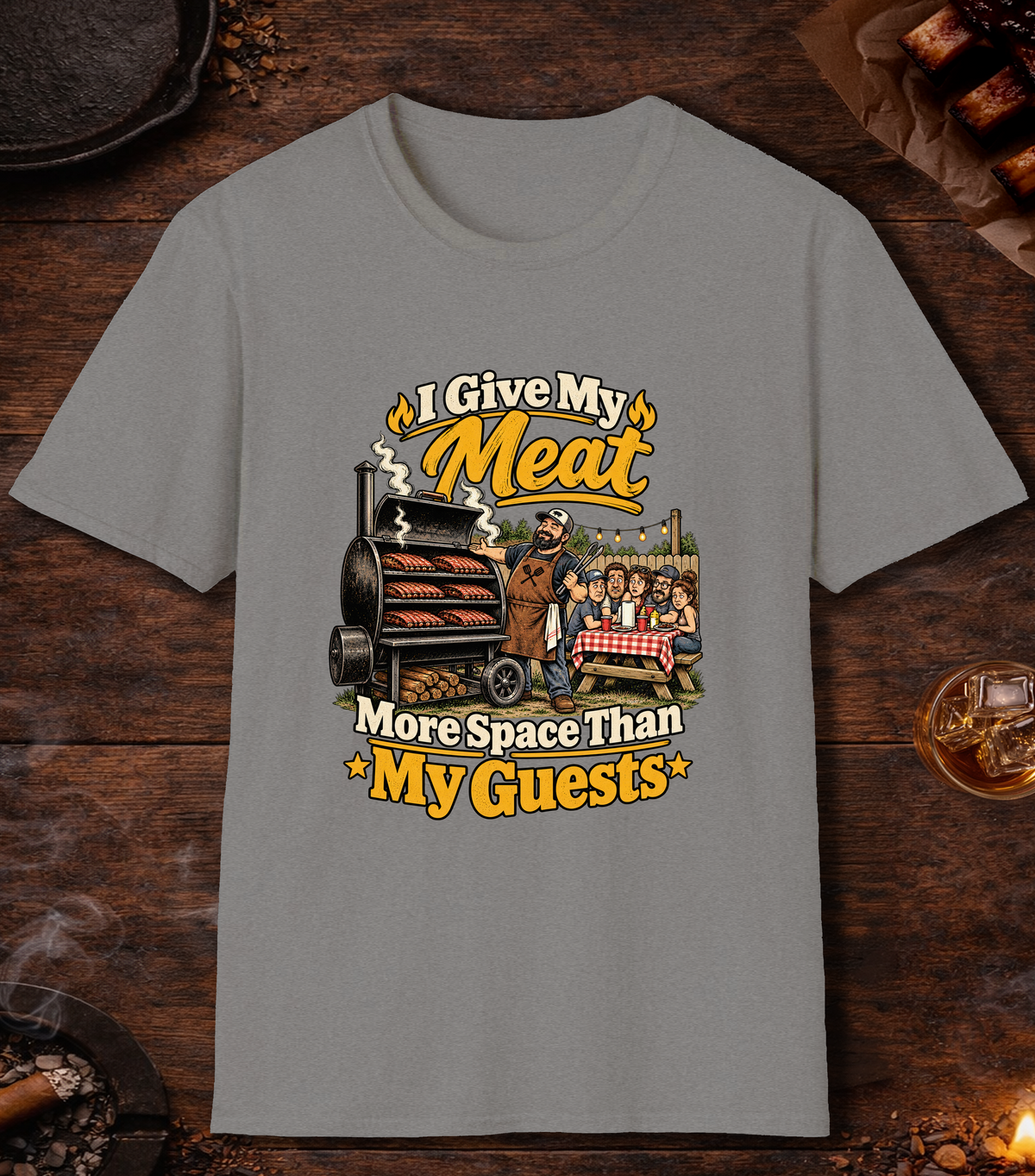 Give Meat Space - Sport Grey