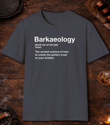 Barkaeology T-Shirt - Heather Navy
