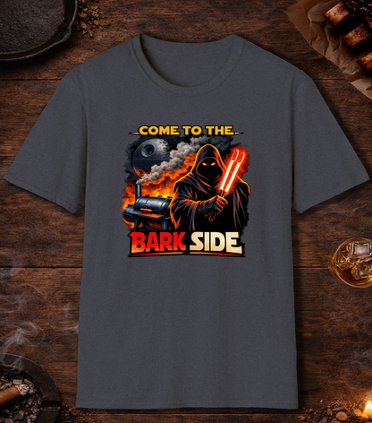 Come To The Bark Side Parody T-Shirt - Heather Navy