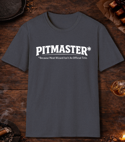 Pitmaster Meat Wizard T-Shirt - Heather Navy