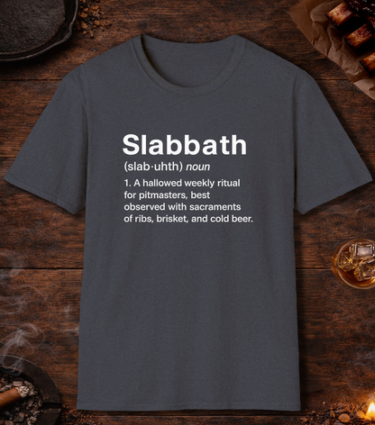 Slabbath Definition T-Shirt - Heather Navy