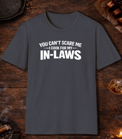 Cook For My In Laws T-Shirt - Heather Navy