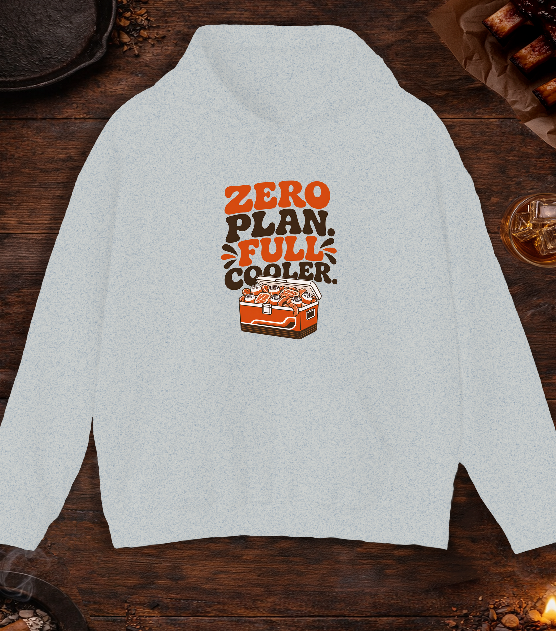 Full Cooler Hoodie - Ash