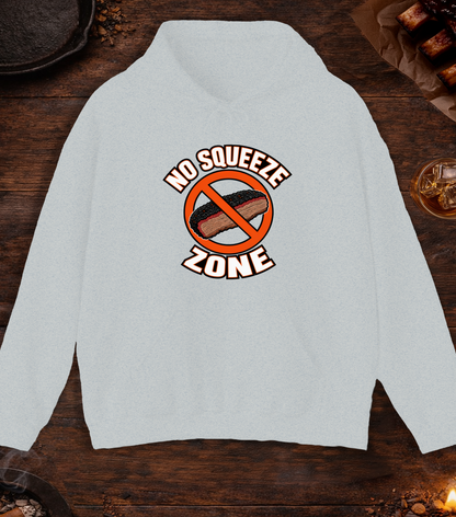 No Squeeze Zone Hoodie - Ash