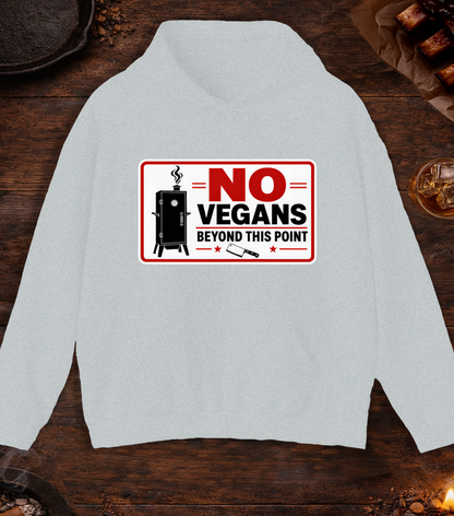No Vegans Hoodie - Ash