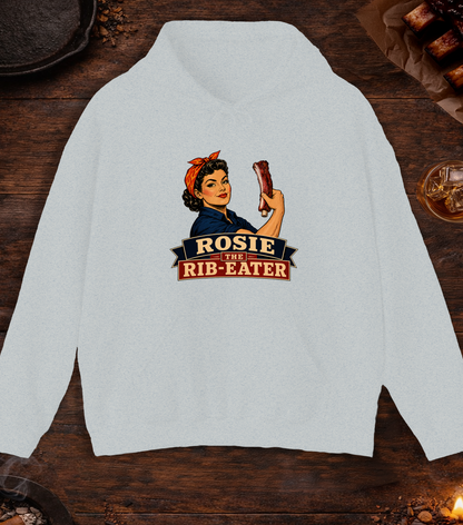 Rosie Rib Eater Hoodie - Ash