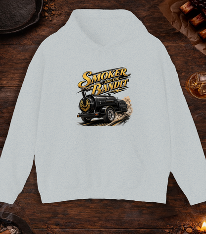 Smoker And Bandit Hoodie - Ash
