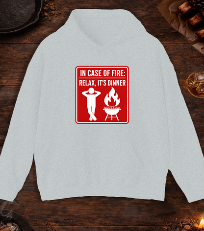 In Case of Fire Hoodie - Ash