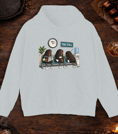 Stall Waiting Room Hoodie - Ash