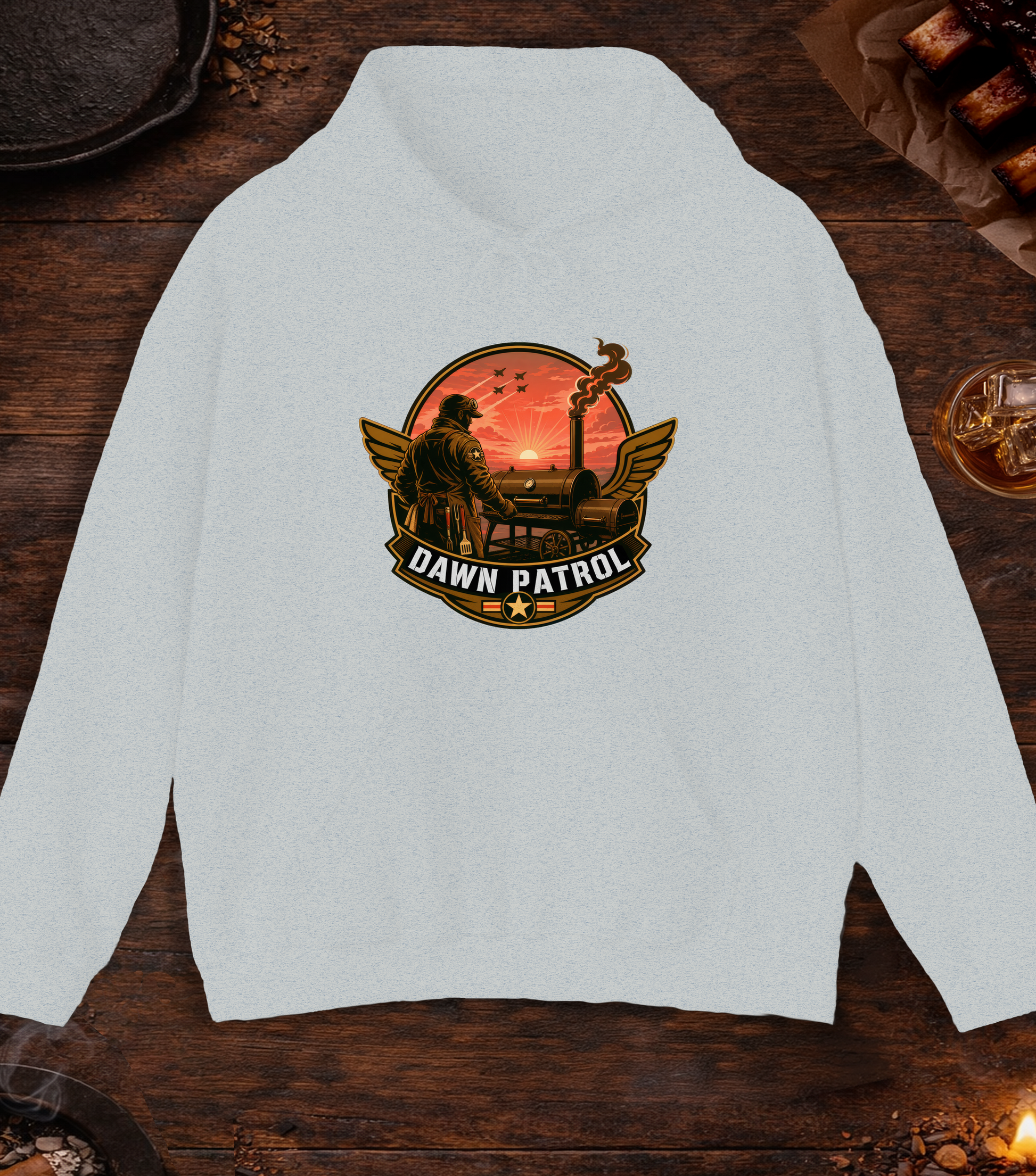Dawn Patrol Hoodie - Ash
