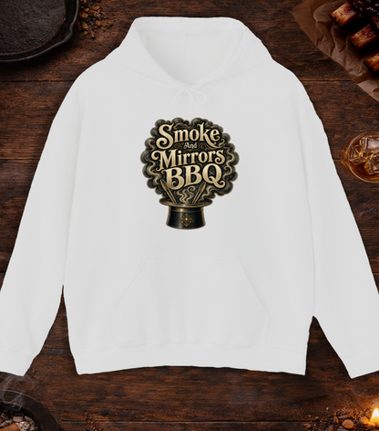 Smoke and Mirrors BBQ Hoodie - Ash
